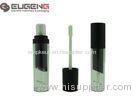 Cylinder Two Layers Empty Lip Gloss Tubes With Brush 22 mm Diameter
