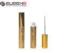 Gold Round Empty Mascara Tube Packaging Aluminium 11 G Custom