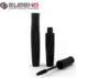 11 ml surface of the spiral texture empty mascara tube black plastic