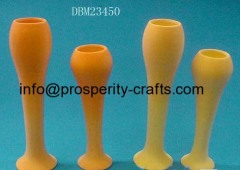 Ceramic Flocking Vase & Flowerpot