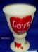 Ceramic Vase for Valentine
