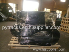 Rubber track for asphalt paver(19