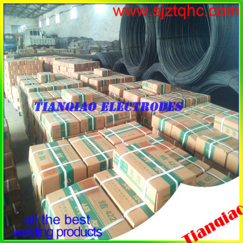Factory China Welding Electrodes Rods Type 4.0mm Welding Rod aws e6013 e6010 e7018 e6011 e308 J422 Price per KG Welding