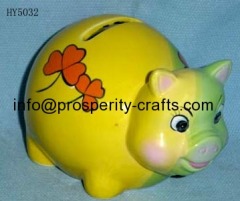 Ceramic Piggy bank .