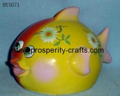 Ceramic Piggy bank .