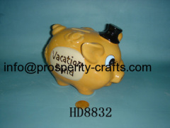 Ceramic Money box .