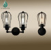 Globe glass shade antique industrial bar lamp wall light