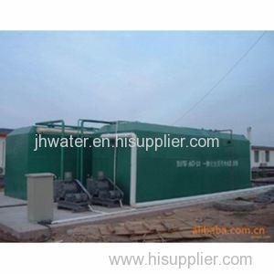 100m3 every day Customized Sewage Water Treatment Plant underground AO treatment plant