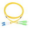 LC/UPC-SC/APC Duplex OS2 9/125 SMF Fiber Patch Cable