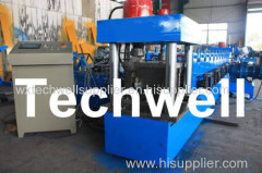 U Profile Purlin Roll Forming Machine With Hydraulic Cutting Device Hydraulic Station