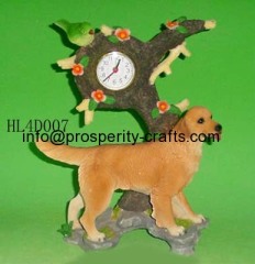 Poly resin Tabletop Clock