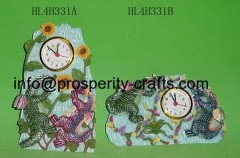 Poly resin Tabletop Clock