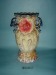 Ceramic glazed vase .