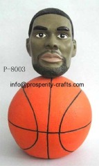 Poly resin Bobble Head Figurine