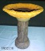 Concrete Bird Bath & Feeder