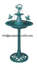 Plastic Bird Bath & Feeder