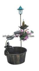 Plastic Bird Bath & Feeder