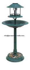 Plastic Bird Bath & Feeder