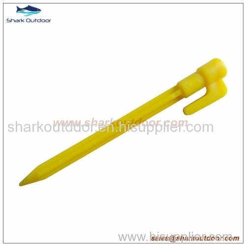 plastic tent peg stake