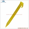 6&quot; Yellow plastic tent peg tent stake