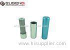 Cylinder Aluminum Empty Lip Balm Tubes Packaging Oxidation Processing