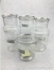 400ml 550ml 600ml 680ml 800ml 1000ml pet candy jar plastic can