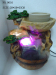 Polyresin Tabletop LED fountain