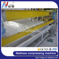 China NaiGu semi automatic mattress vacuum compression packaging machine