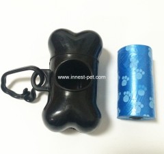 unique design dog poop bag / pet waste bags 20bags/roll