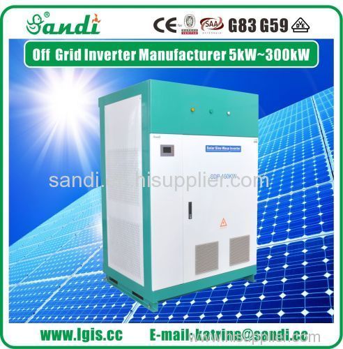 150kw hybird solar inverter dc to ac power inverter