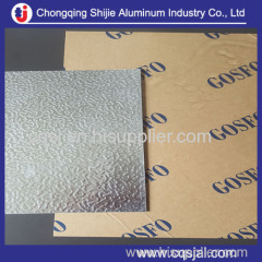 3003 5052 aluminum coil composited with craftpaper