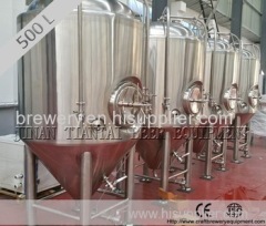 500L three vessel electric heating craft beer equipment for sale