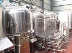 1500 L steam heating craft stainless steel micro brew equipment