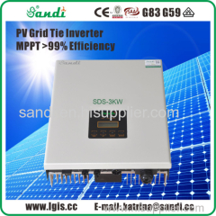 3kW PV Grid Connected Inverter for 3000W Solar grid tie System