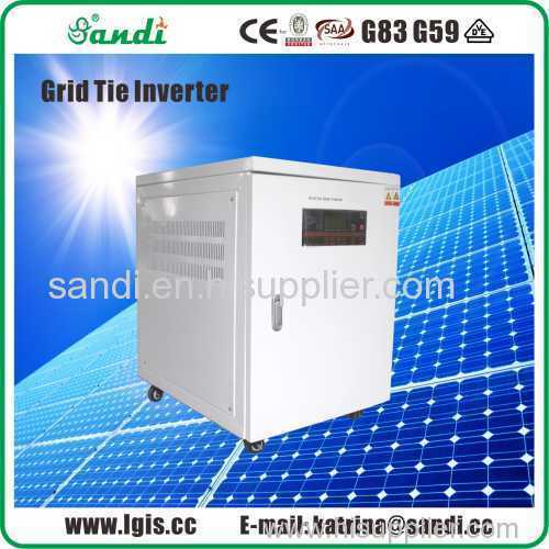 20KW PV Grid Tie Inverter with 3 phase 380VAC