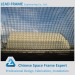 Arch structure light steel space frame coal shed