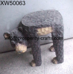 Poly resin Animal Chair