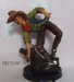 Poly resin Cowpoke statue