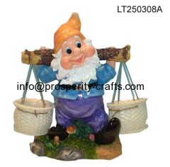 Poly resin Gnome statue