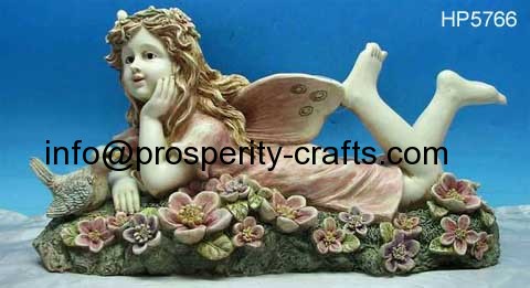 Poly resin Fairy statue