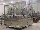 Soda Water / Beer / Orange Juice Filling Machine 4 In 1 Monoblock For Plastic Bottle