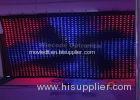 P10 Flexible LED Curtain Flash Effects 4m X 6m With Fireproof Fabric Material