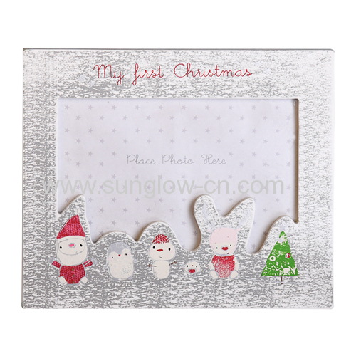 Wooden Photo Frame for Chrismas Festival 