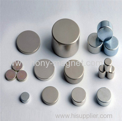 Small strong circular Neodymium disc magnets N35 D12*1.5mm for package