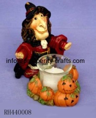 Poly resin Halloween Figurine