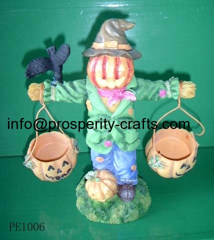 Poly resin Hallowmas Figurine