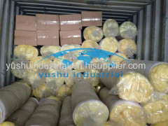 Glass wool insulation pipe and blanket