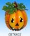 Ceramic / Dolomite Halloween Pumpkin