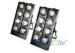 Stage Effect LED Audience Blinder 96pcs 3W 8 Eyes RGBW Clear Pattern Noiseless