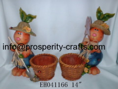 Poly resin Easter Figurine